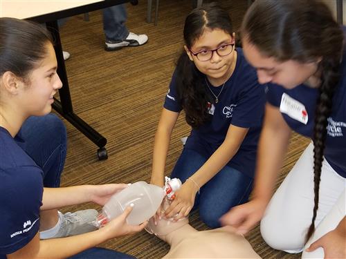 performing cpr 